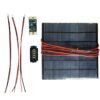 DIY Solar system 6V 4.5W 6W 10W 9V 4.2W 10W Solar panel with Solar min battery charger with battery display DIY KIT PH 2.0 Cable - Image 2