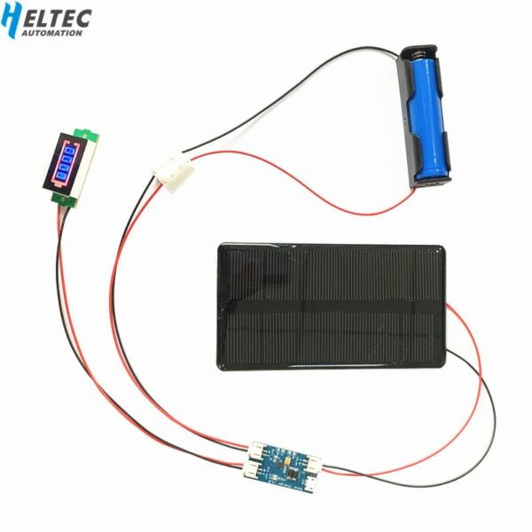 Mini 6V 210MA 1.25W Mono Solar Panel with solar charger CN3065 Cell