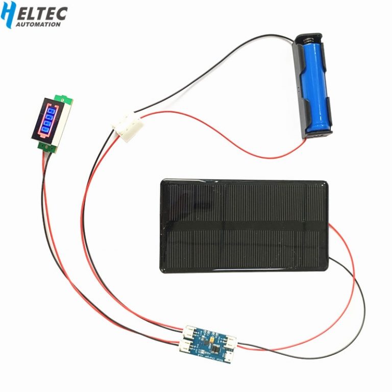 Mini 6V 210MA 1.25W Mono Solar Panel with solar charger CN3065 Cell