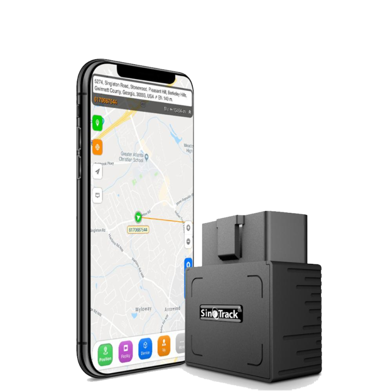 OBD II GPS Tracker 16PIN OBD Plug Play Car GSM OBD2 Tracking Device GPS ...